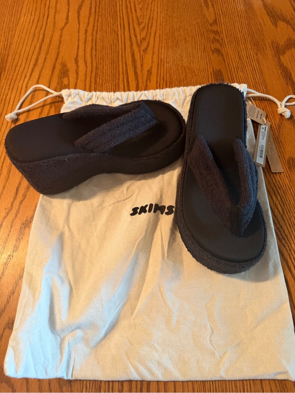 SKIMS Terry Cloth Platform